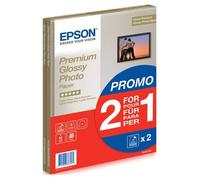Epson Premium Glossy Photo Paper C13S042169, 255 g/m2, A4, 30pz, lucido, getto d'inchiostro, bianco, carta fotografica