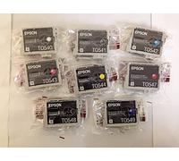 Epson Cartucce d'inchiostro originali T0540/T0541/T0542/T0543/T0544/T0547/T0548/T0549 per Stylus Photo R800, R1800