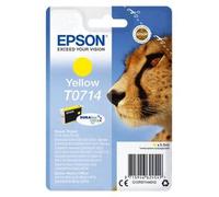 Epson Cartuccia Ink Originale T0714 Gialla per Stylus D120 / D78 Capacità 415 Pagine
