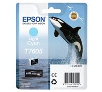 Epson cartuccia inkjet Ciano Chiaro T 7605 25,9 ml