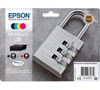 Originale Epson 35 / C 13 T 35864020 Cartuccia stampante multicolor Multipack (4 pz.), Contenuto: 16,1ml + 3x9,1ml