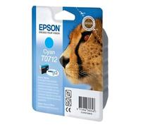 Originale Epson Stylus D 78 Cartuccia stampante (T0712 / C 13 T 07124022) ciano, 345 pagine, 3.86 cent per pagina, Contenuto: 5 ml