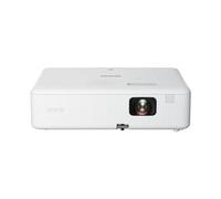 Epson CO-W01 Videoproiettore WXGA, HD Ready 16:10, Tecnologia 3LCD, 3000 Lumen, Connessione USB/HDMI, Correzione trapezoidale, Interfaccia audio/video MHL, Altoparlante, Proiezione fino 378”
