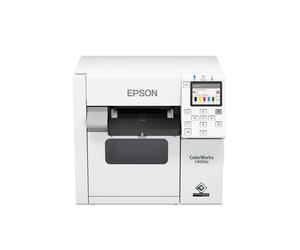 Epson ColorWorks C4000, Gloss Black Ink, cutter, ZPLII, USB, Ethernet