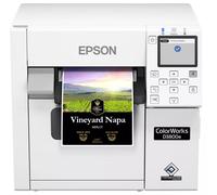 Epson ColorWorks D3800e, USB, Ethernet, weiß