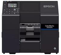 Epson ColorWorks D6000 (Pe) C31CL90202 colore stampante di etichette, peeler, disp., USB, Ethernet, black