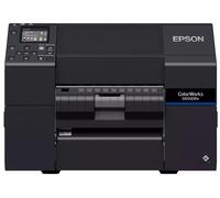 Epson ColorWorks D6500 (Pe) C31CL91202, colore stampante di etichette, peeler, disp., USB, Ethernet, black