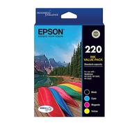 Epson Compact Durable Versatile Premium Excellent Quality 220 Ink Value Pack