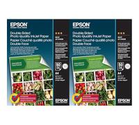 EPSON DOUBLE-SIDED PHOTO QUALITY INKJET PAPERMATEA4 (210 X 297 MM)140 G/M50 HOJA(S) PAPEL FOTOGRFICO BRILLANTEPARA ECOTANK ET-16 (Confezione da 2)