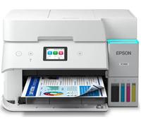 EcoTank ET-4956 Stampante bianca multifunzione A4 Wi-Fi con serbatoi di inchiostro AirPrint, ADF, stampa fronte/retro, scansione, copia e fax, fino a 3 anni di inchiostro inclusi