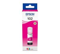 Epson EcoTank, Serie 102, Flacone Inchiostro per Stampanti EcoTank, Single Pack 1 Colore (Magenta), 70 ml, Inchiostri Dye e Pigmentati