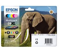 Epson Elephant Multipack 6-colours 24XL Claria Photo HD Ink (C13T24384021)