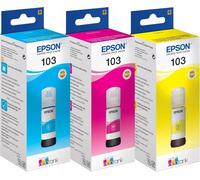 EPSON FLACONE INCHIOSTRO ORIGINALE ECOTANK 103 MULTIPACK 3 COLORI