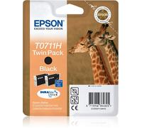 Epson Giraffe Confezione doppia Nero T0711H Inchiostri DURABrite Ultra