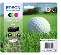 Epson Golf ball Multipack 4 colori DURABrite Ultra Pallina da golf 34