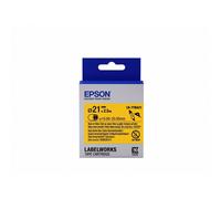 Epson Guaina Termorestringente Nero su Giallo LK-7YBA21 (C53S657904)