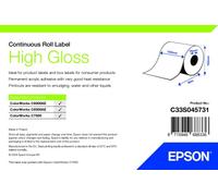 Epson High Gloss Rulle, endeløse bane - 102 mm × 58 m Epson High Gloss Rullo, rotolo infinito - 102 mm × 58 m