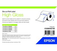 Epson High Gloss Rullo, etichette preforate 105 mm × 210 mm (273 etichette)