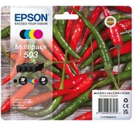 Epson 503 cartuccia d'inchiostro 4 pz Originale Resa standard Nero, Ciano, Magenta, Giallo