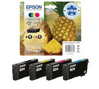 Epson 604 cartuccia d'inchiostro 4 pz Originale Resa standard Nero, Ciano, Magenta, Giallo