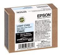 Epson Ink Cartridge 80 ml, Light Cyan- C13T580500, Genuine