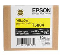 Epson Ink Cartridge 80 ml, Yellow, Genuine
