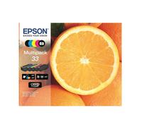 Epson Ink Cartridges, Claria" Premium Ink, 33, Oranges, Multipack, 1 x 6.4 ml Bl