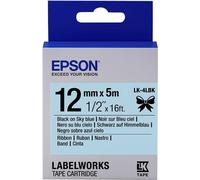 Epson Labelworks LK -4lbk - nero su blu cielo - rotolo (12 cm x 5 m) 1 cassetta (s) nastro etichetta - per etichetta cavo e kit