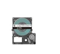 Epson Labelworks LK-4TWJ Cartuccia a nastro per etichettatura compatibile con Epson LabelWorks LW-C610 e LW-C410 Trasparente opaco/Bianco 12mm
