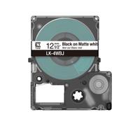 Epson LabelWorks Lk-4Wbj black auf opaco white Rolle 1.2 cm C53S672062