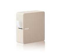 Epson LabelWorks LW-C610 Stampante per etichette, Etichettatrice Tecnologia Trasferimento termico, Velocità stampa 12 mm/sec, Larghezza Nastro da 4 a 24 mm 360 DPI, Collegamento PC con Bluetooth,crema