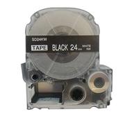 Epson LC-SD24KW, 24mm x 8m, testo bianco / sfondo nera, nastro compatibile