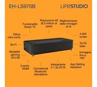 Epson Lifestudio Grand EH-LS970B - Nero metallizzato (Epson Lifestudio Grand Plu