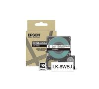Epson LK-6WBJ Nero, Bianco (C53S672064)