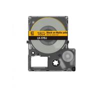 Epson - MATTE TAPE YELLOW/BLACK 12MM(8M) - C53S672074