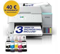 Epson ET-3956 C11CL43411 M.FUNZIONE 3IN1 TANK WIFI/USB P:4INK F/R 18/9PPM ADF DISPLAY C:102 8715946740911