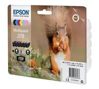 EPSON - Multipack 378 5.5ml 240pagine 360pagine Nero, Ciano, Ciano chiaro, Magenta chiaro, Giallo cartuccia d'inchiostro