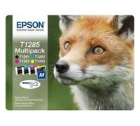 Multipack 4 Cartucce Originali per Stampanti Epson BK C M Y C13T12854020