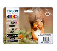 Epson Squirrel Multipack 6-colours 378XL / 478XL Claria Photo HD Ink
