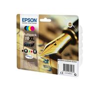 Epson - Multipack Cartuccia ink - 16XL - C/M/Y/K - C13T16364012 - C/M/Y 6,5ml ca
