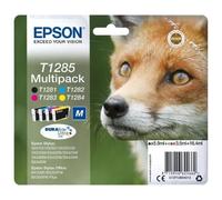 Epson Multipack t128 NERO MAGENTA CIANO GIALLO tg.m Volpe