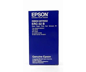 Epson - Nastro a inchiostro ERC32B, in nylon, S015371, nero