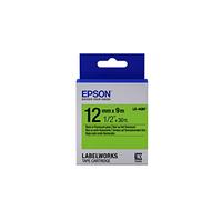 Epson LabelWorks LK-4GBF C53S654018 12mm x 9m, testo nera / nastro verde, fluorescente, nastro originale