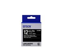 Epson LabelWorks LK-4BWV C53S654009 12mm x 9m, testo bianco / nastro nero, nastro originale