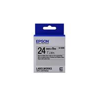 Epson LabelWorks LK-6SBE C53S656009 24mm x 9m, testo nera / nastro argento opaco, opaco, nastro originale