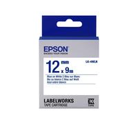 Epson Nastro fondo Standard bianco per testo Blu 12/9 C53S654022