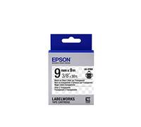 Epson LabelWorks LK-3TBN C53S653004 9mm x 9m, testo nera / nastro trasparente, nastro originale