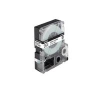 Epson Nastro per Etichettatrice LC, 9 mm, Nero sopra Bianco