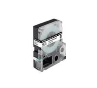 Epson Nastro per Etichettatrice LC, 9 mm, Nero sopra Bianco Forte
