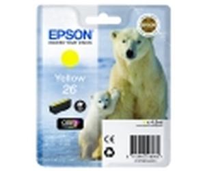 Epson nr. 26 C13T26144010 cartuccia inkjet giallo originale